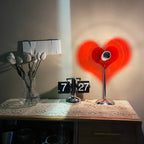 LoveGlow – Elegant Table Lamp with Rechargeable LED