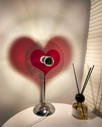 LoveGlow – Elegant Table Lamp with Rechargeable LED