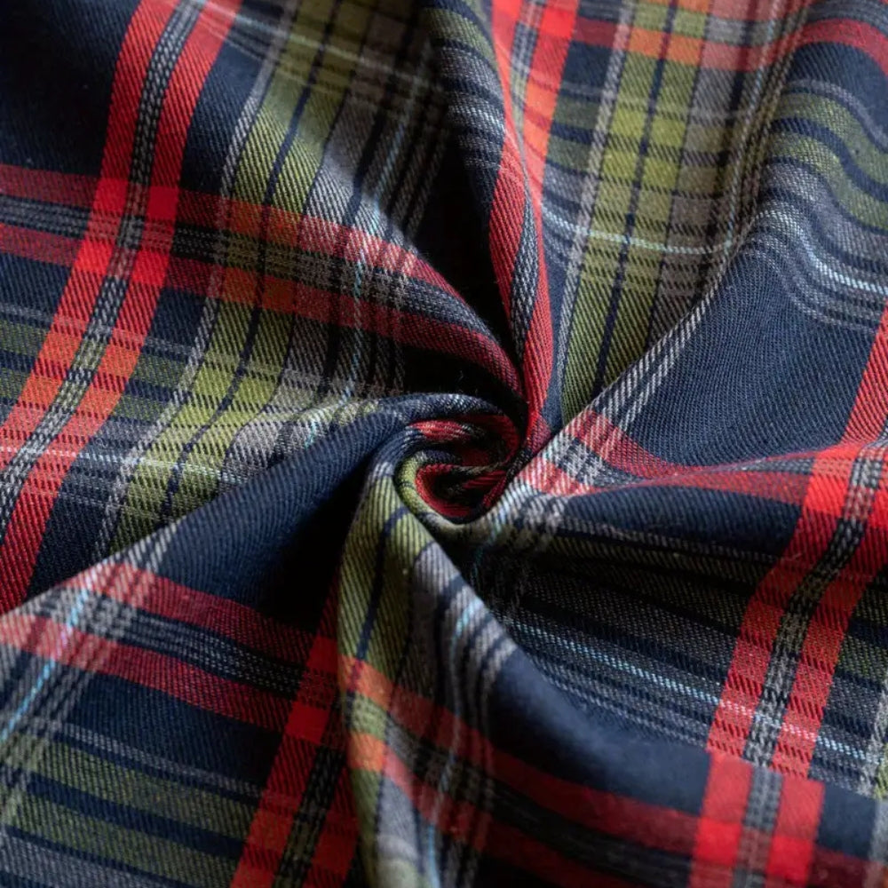 Hearthline Cottage Plaid Sofa Cover