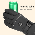 Heated Gloves | Water-Repellent, Touchscreen-Compatible & Ideal for Outdoor Winter Activities