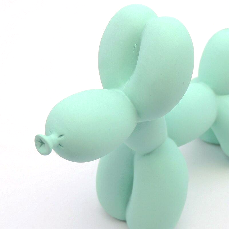 BalloonDog Lively Dog Sculpture | Pop-Art Decoration | Modern Home Decor | Handmade Statue