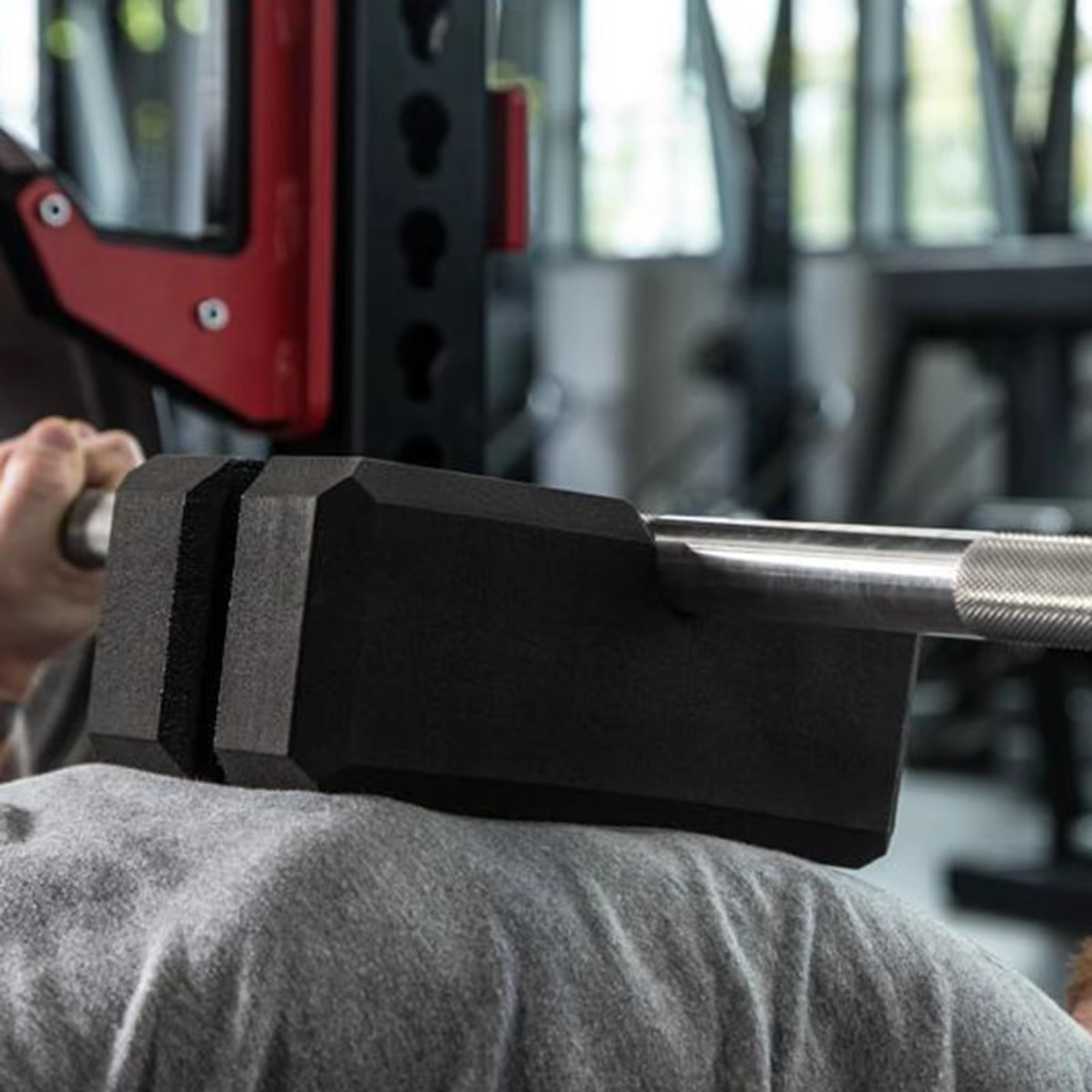 Bench Press Block EVA Foam Strength Trainer for Barbell Workouts and Home Gym