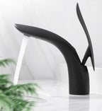 Luxurious modern bathroom faucet