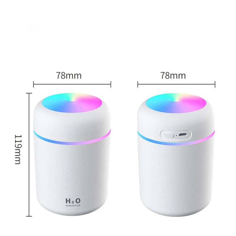 H2O Humidifier | With colorful ambient lighting