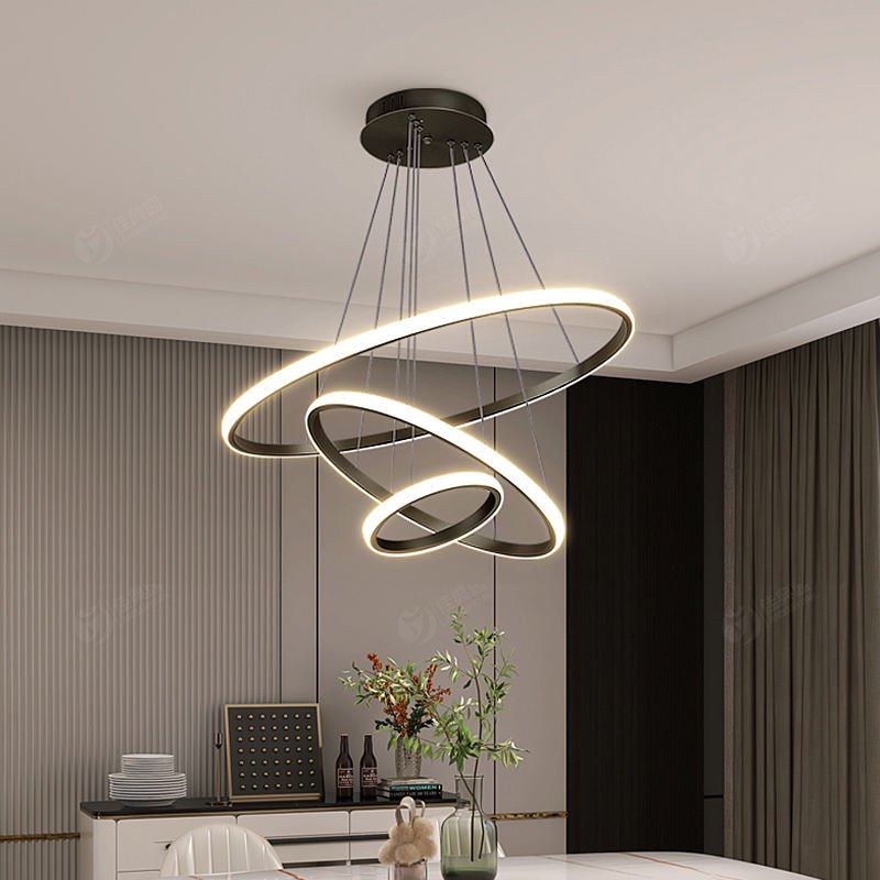 Stylish spiral ceiling lamp