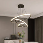 Stylish spiral ceiling lamp