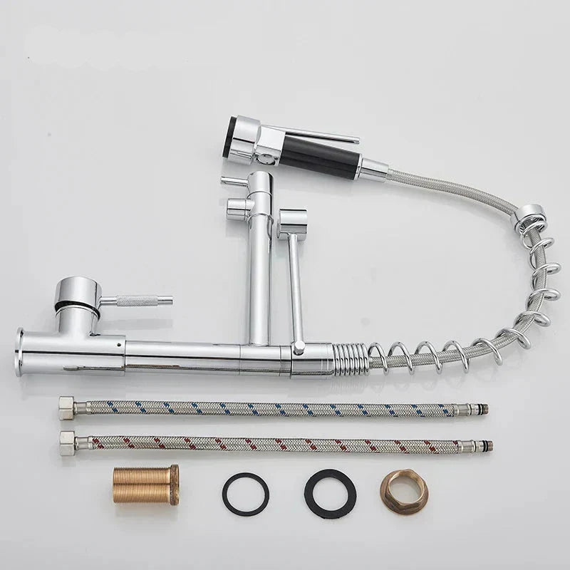 AquaWave Pro – Luxury Kitchen Faucet with Dual Spout