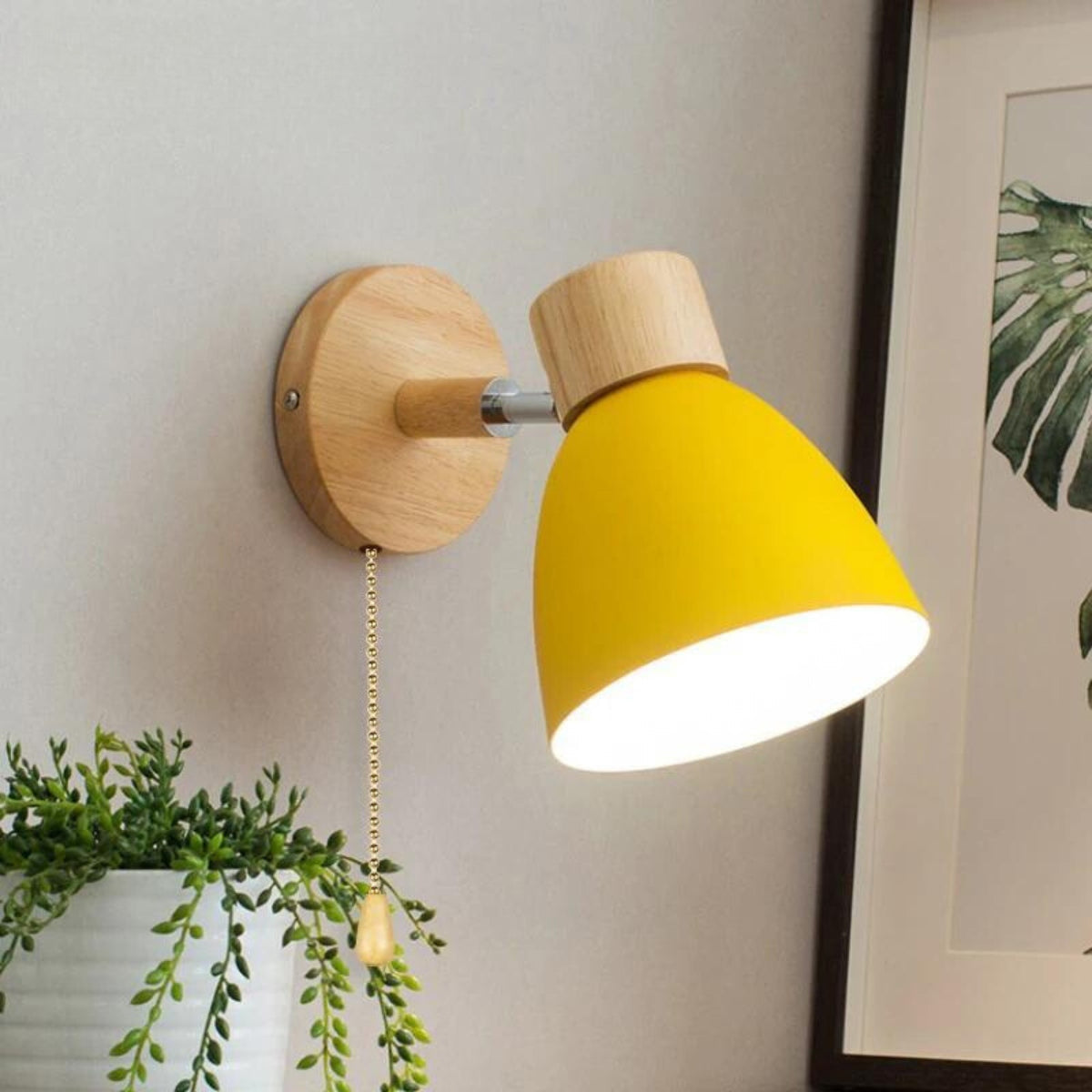 Wood Wall Lamp