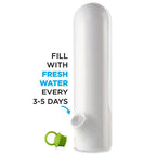 Herb storage container for fresh vanilla, vegetables, and herbs in the kitchen