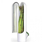 Herb storage container for fresh vanilla, vegetables, and herbs in the kitchen