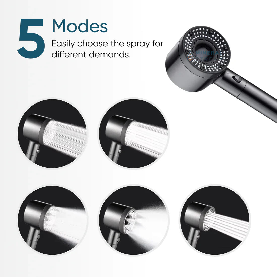 Enhanced Power Shower Head – Designed for Consistent High Pressure