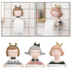 Fancy Girl Toilet Paper Roll Holder