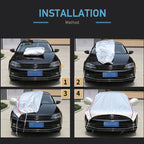 AutoVioro Waterproof Car Cover | UV & Heat Protection | Windproof & Theft-Resistant | Nano-Oxford Fabric