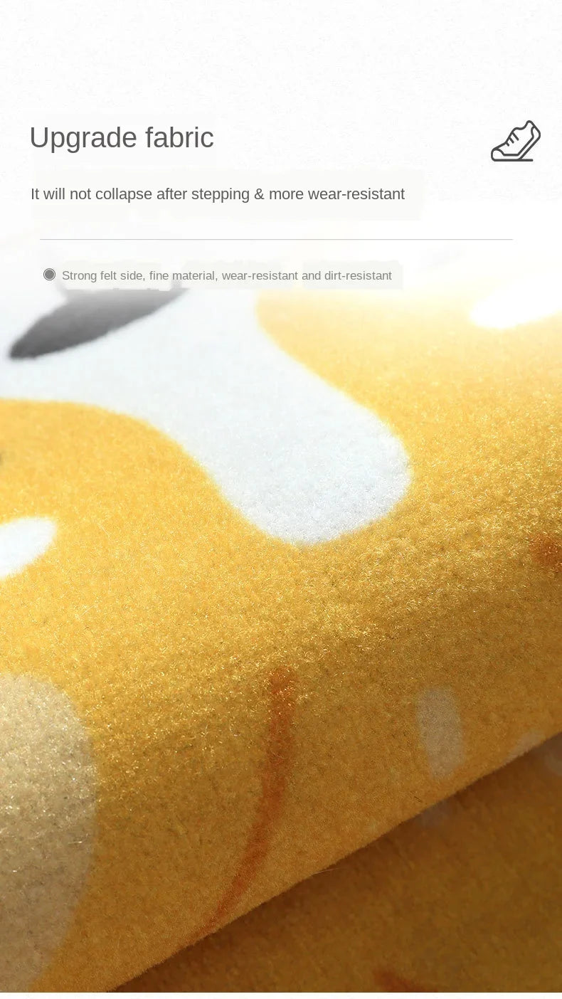 Cute Animal Non-Slip Mat – Pet Design for Kitchen, Bathroom and Hallway