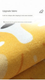 Cute Animal Non-Slip Mat – Pet Design for Kitchen, Bathroom and Hallway