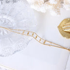 Dual Layered Threaded Diamond Bracelet