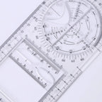 Rotatable Mathematical Geometry Ruler