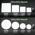 Natural Room Sleek LED Ceiling Light