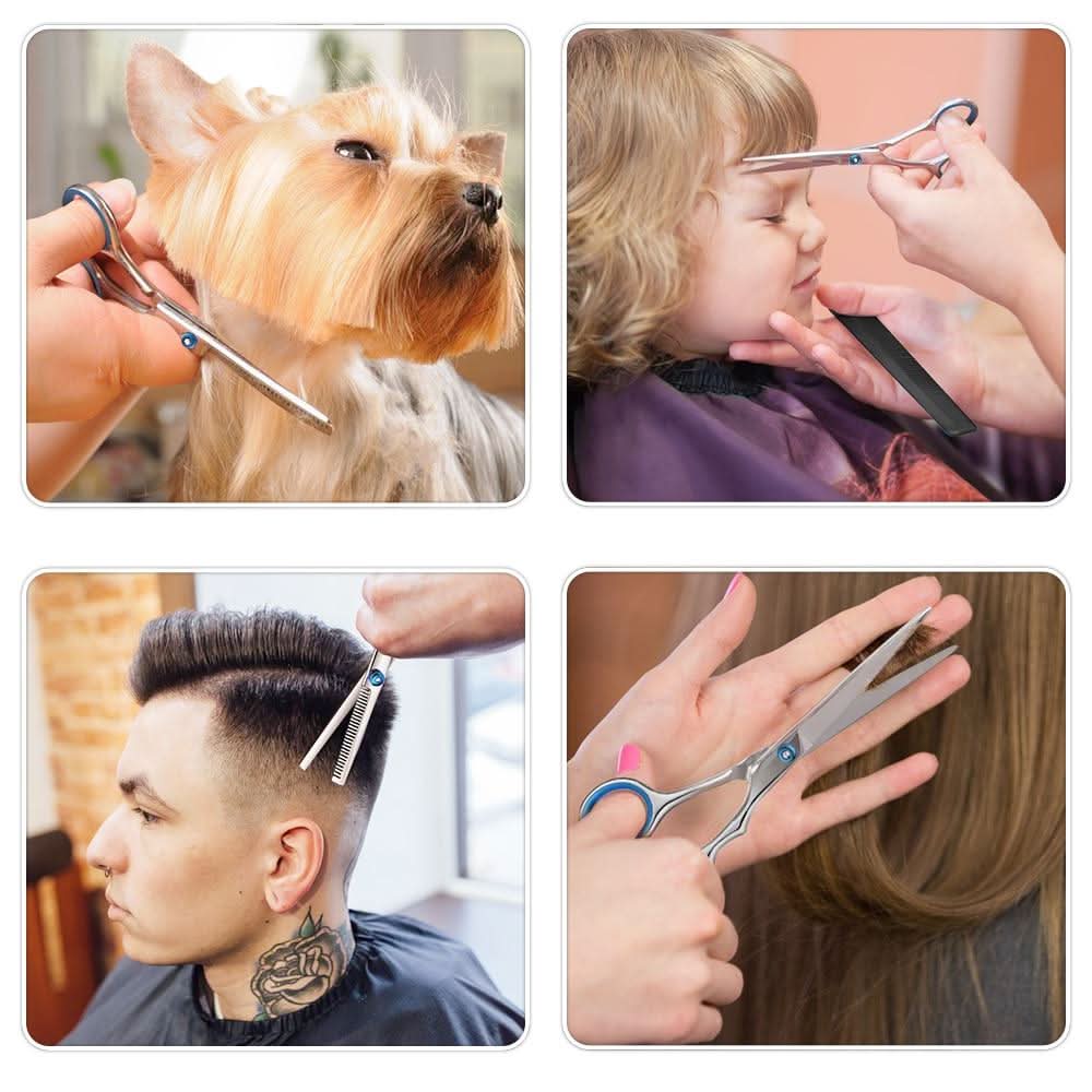 10-piece DIY hairdressing set for precise haircuts