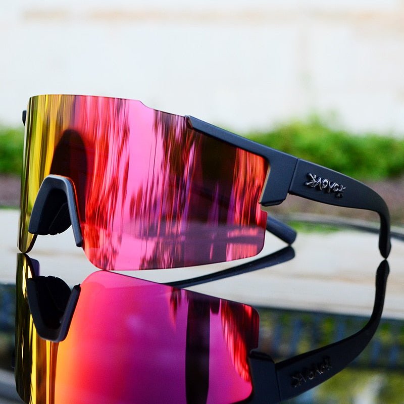 Mirrored Bike Sunglasses - ReflectRide