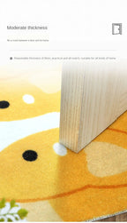 Cute Animal Non-Slip Mat – Pet Design for Kitchen, Bathroom and Hallway
