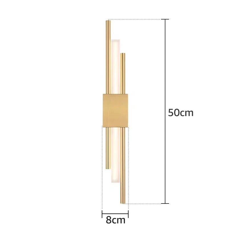 Modern LED Wall Lamp: Indoor Lighting for Home, Bedroom, Nightstand, Living Room, Hotel, and Hallway Decoration