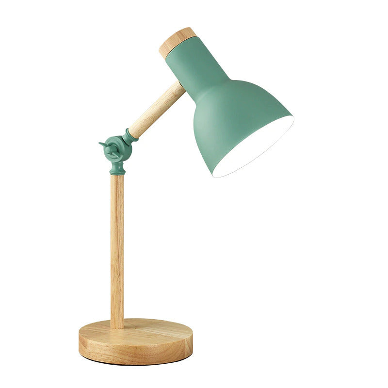 LuminoShade – Modern desk lamp made of wood in Scandinavian style