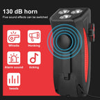 RideLight 4-in-1 Bike Light | Power Bank, Phone Holder & Horn | 400 Lumens Waterproof Light