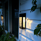 SolarBurst – Outdoor Wall Lamp with Solar Energy