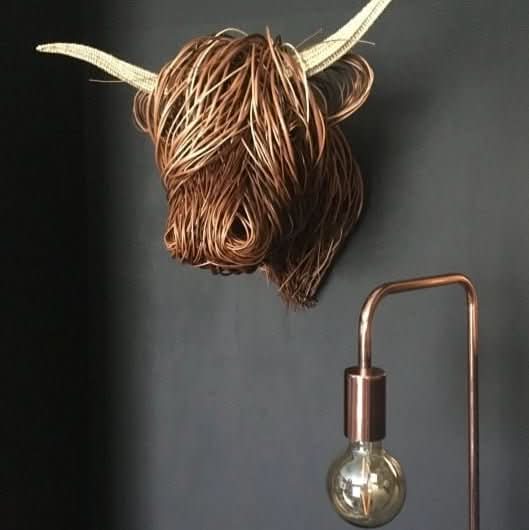 Rustic Cow Head Wall Decor for Unique Home