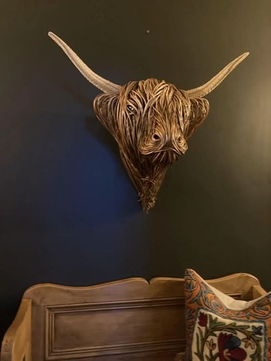Rustic Cow Head Wall Decor for Unique Home