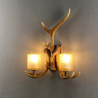 Deer Antler Wall Lamp