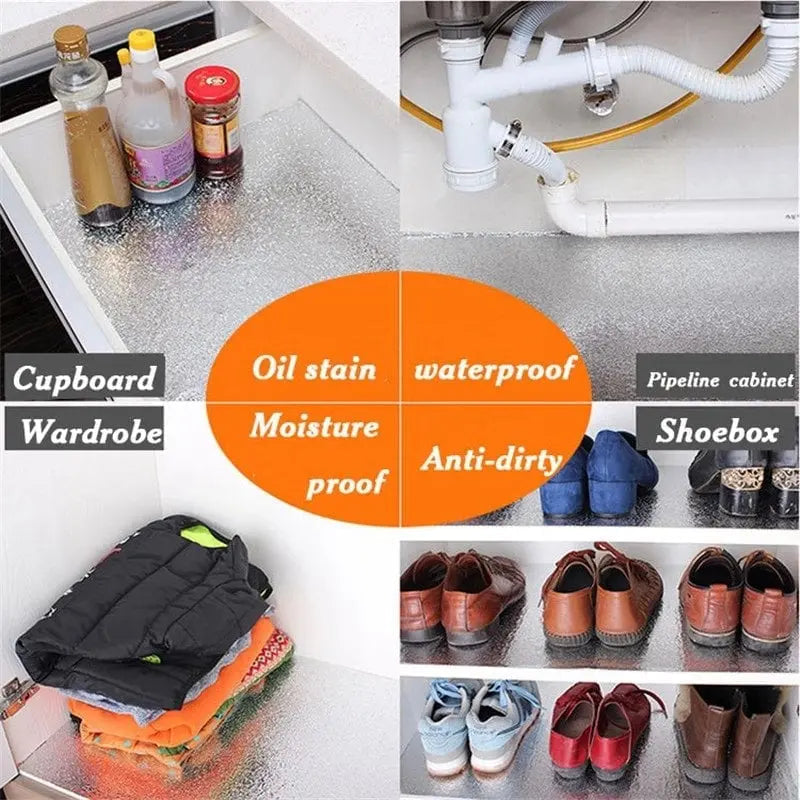Heat-resistant & oil-repellent kitchen foil – Also suitable as a splash guard