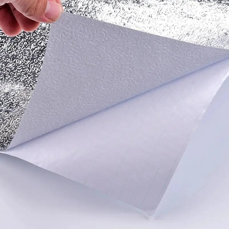 Heat-resistant & oil-repellent kitchen foil – Also suitable as a splash guard