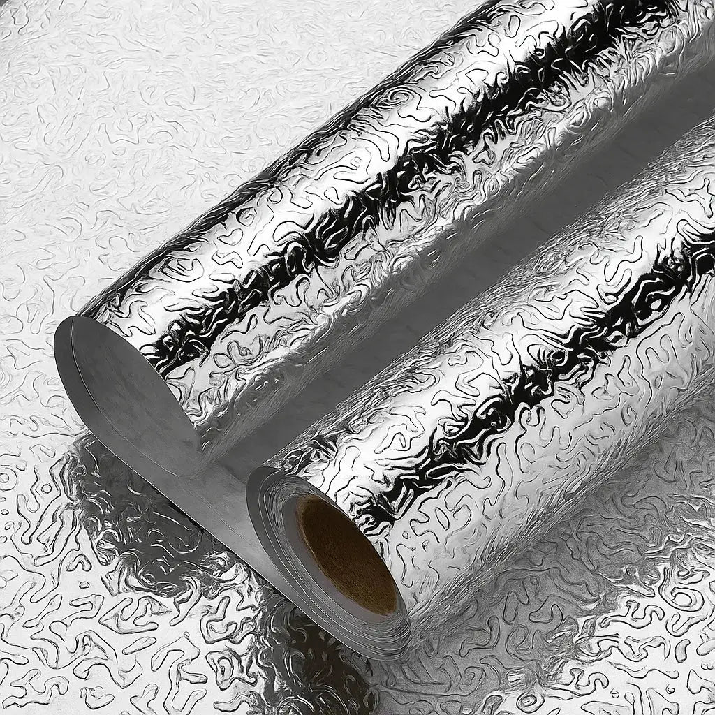 Heat-resistant & oil-repellent kitchen foil – Also suitable as a splash guard