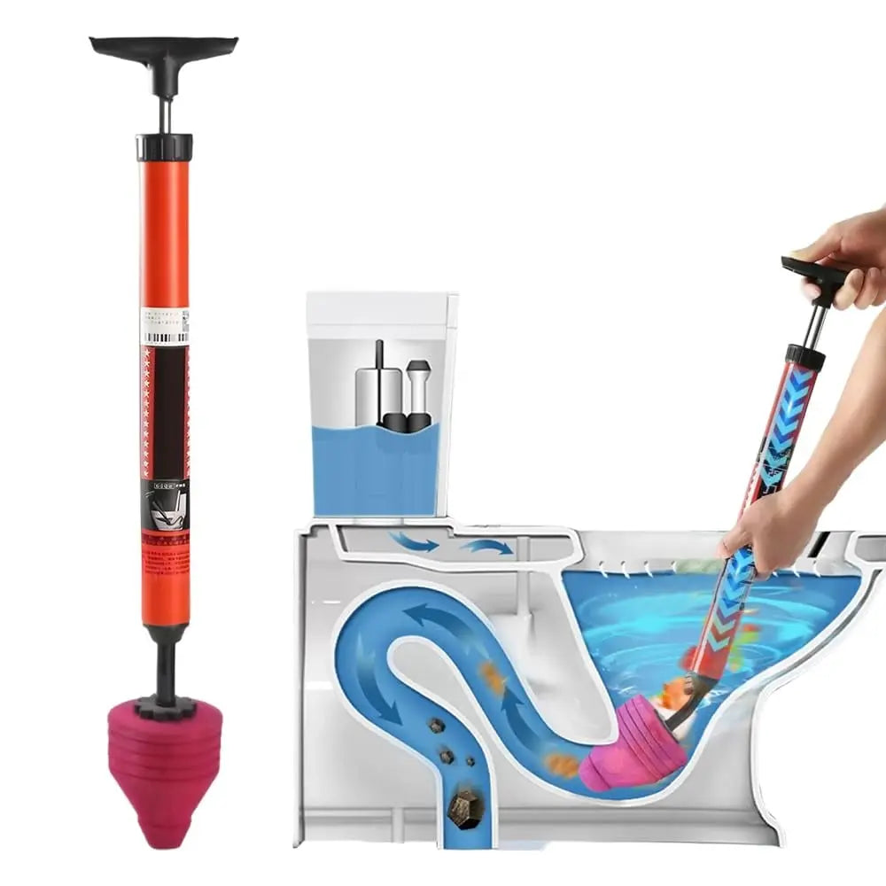 High Pressure Drain Cleaner for Toilet Clogs