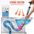 High Pressure Drain Cleaner for Toilet Clogs