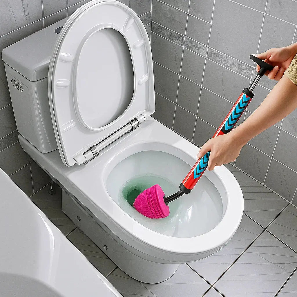 High Pressure Drain Cleaner for Toilet Clogs