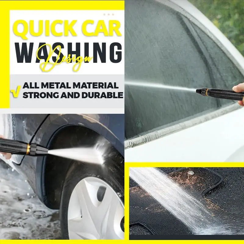 High Pressure Cleaning Nozzle – Multi-jet Water Gun for powerful, versatile cleaning!