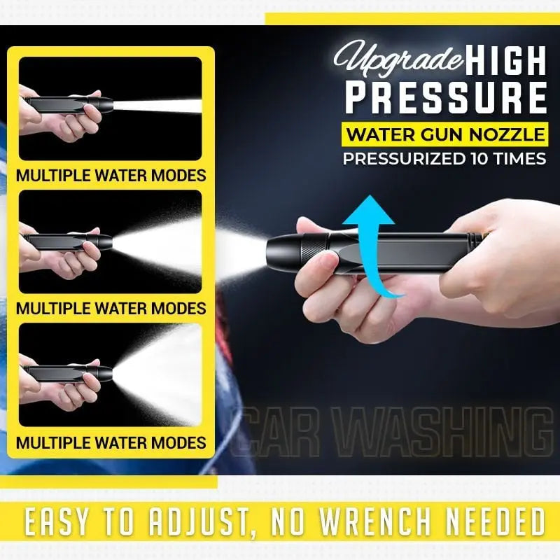 High Pressure Cleaning Nozzle – Multi-jet Water Gun for powerful, versatile cleaning!