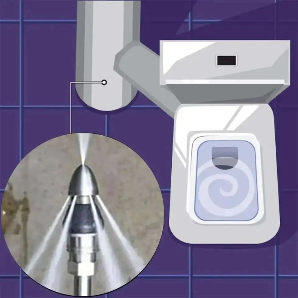 High Pressure Sewer Cleaning Nozzle – Effortlessly frees pipes