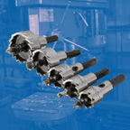 High-Performance Carbide Core Drill Bit Set for Metal (5 Pieces)