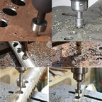High-Performance Carbide Core Drill Bit Set for Metal (5 Pieces)