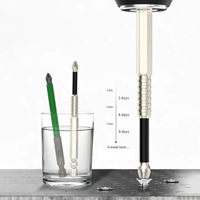Magnetic Bit Attachments – Non-Slip Phillips Bits for Cordless Drills