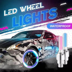 High-quality bicycle valve lighting with LED – Perfect for night rides