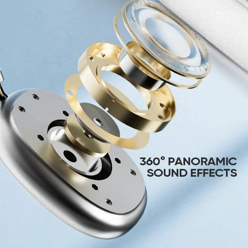 High-Quality Wireless Bluetooth Headset with Noise Cancellation