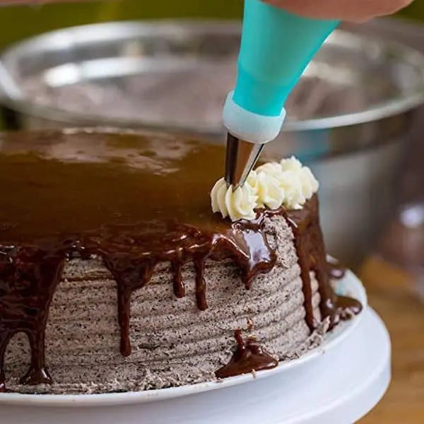 High-Quality Cake Decoration Set With 12 Tulip Nozzles For Elegant Baking Art