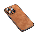 High-quality leather iPhone case with shockproof camera protection cover bag | MagSafe case for Apple iPhone 15/14/13 Pro Max Plus | Armor cover phone case
