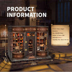 Hoggor Bookstore DIY Miniature Kit