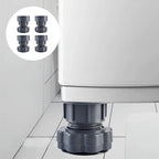 Height Adjustable Anti-Vibration Pads for Washing Machines – 4-Piece Set
